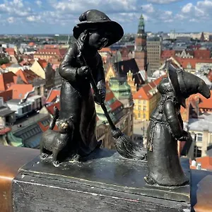 Rynek Pod Fredra , Wroclaw Poland